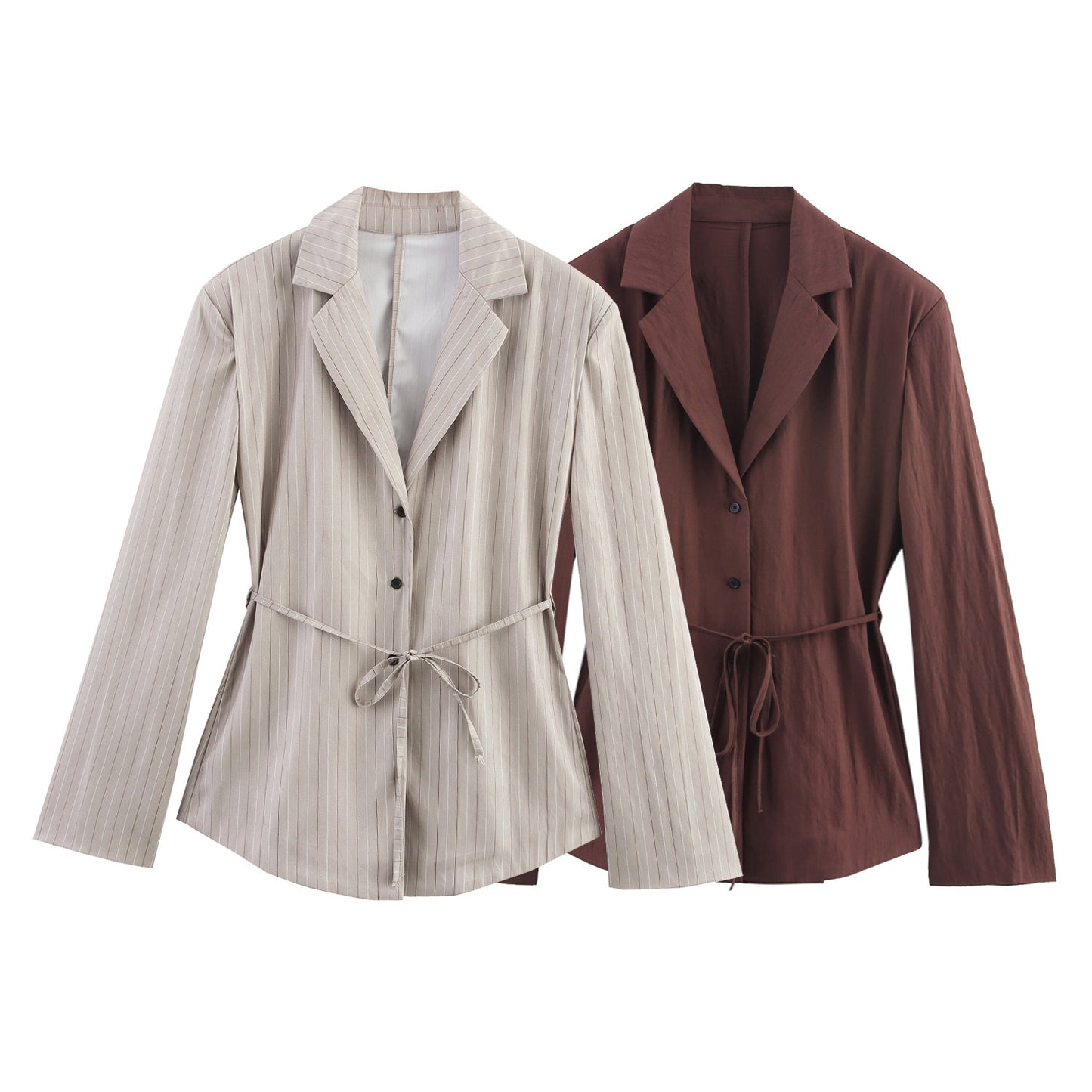 Thin Belt Suit Jacket Strap Mini Culottes