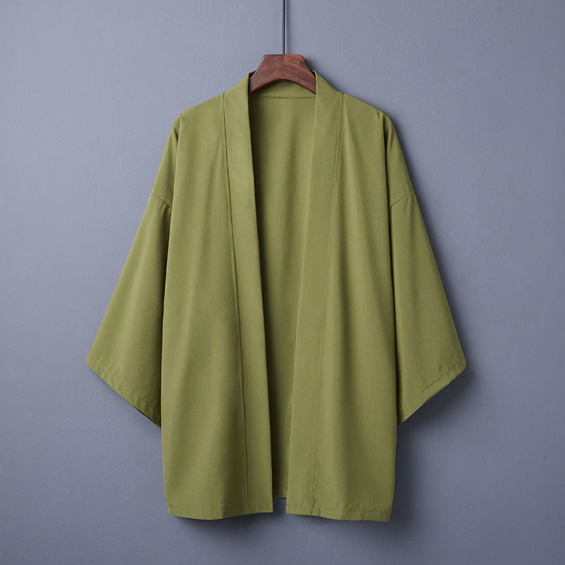 Solid Color Cardigan Summer Shirt For Air Conditioning Room Sun Protection Clothing Tide