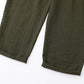 Women's Fashion Lapel Belted Cargo Jumpsuit