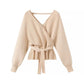 Fashion Pullover Women's V-neck Sweater