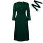 OL Solid Color African Plus Size Dress