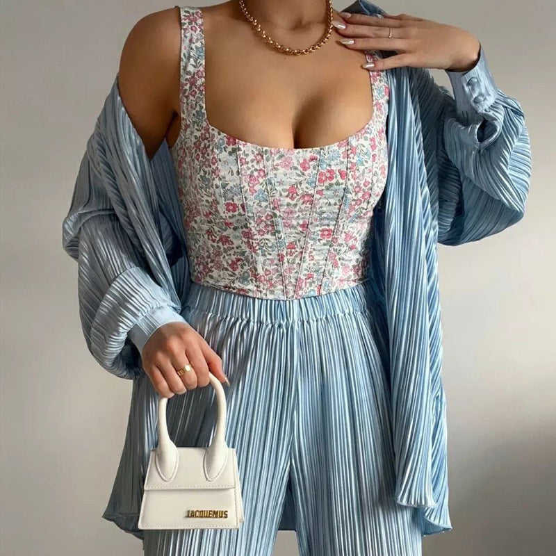 Women's Fashion Cool Long Sleeve Top Loose Outfit