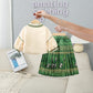 Robe pour fille, style national, ensemble deux pièces pour enfant, jupe à tête de cheval