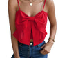 Camisole Belly-covering Bow Women's Top