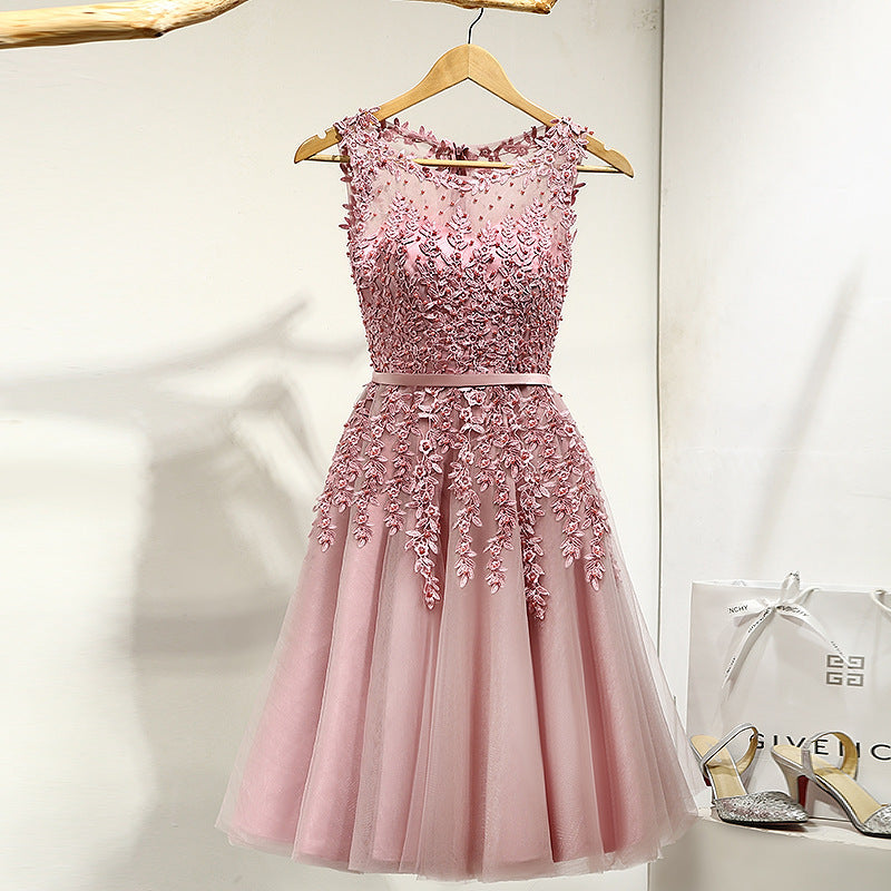 Robe de cocktail, de fiançailles, de banquet, d'anniversaire