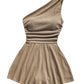 SpringSummer New Sexy Off-Shoulder A-Line Mini Skirt