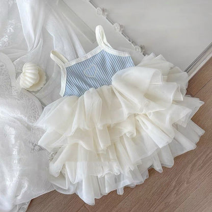 Girl's New Fashionable Baby Cake Dress