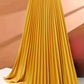 Fashion Women Solid Color Pleated Skirt Female