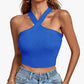 Women's Knitted Inner Match Bottoming Shirt Halterneck Vest