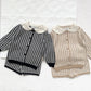 Children's Lotus Neck Shorts Cardigan Jacket