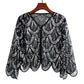 Women's Fashionable All-matching Party Banquet Sequined Coat