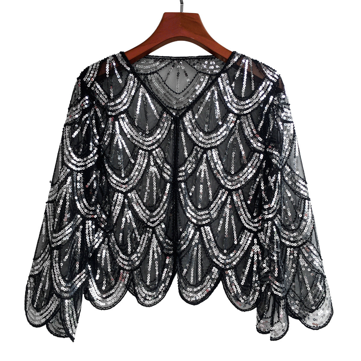 Women's Fashionable All-matching Party Banquet Sequined Coat