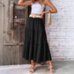 Mid-length Pleated Casual Skirt