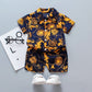 Children's Short Sleeve Shirt Korean Beach