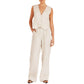 Solid Color Vest High Waist Trousers Two-piece Set
