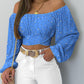 Women's New Off-shoulder Printed Top