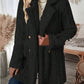 Women's Button Long Sleeve Coat