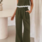 Cotton And Linen Casual Sleeveless Vest Women's Pants Two-piece Set