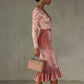 Womens Velvet Dress A Flattering Form Fitting Body Hugging Skirt That Creates A Slimming Look