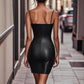 Elegant, Figure-flattering Backless Slip Dress With A Sexy Vibe