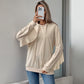 Sweat à capuche avec cordon de serrage et pull fin à volants pour femme