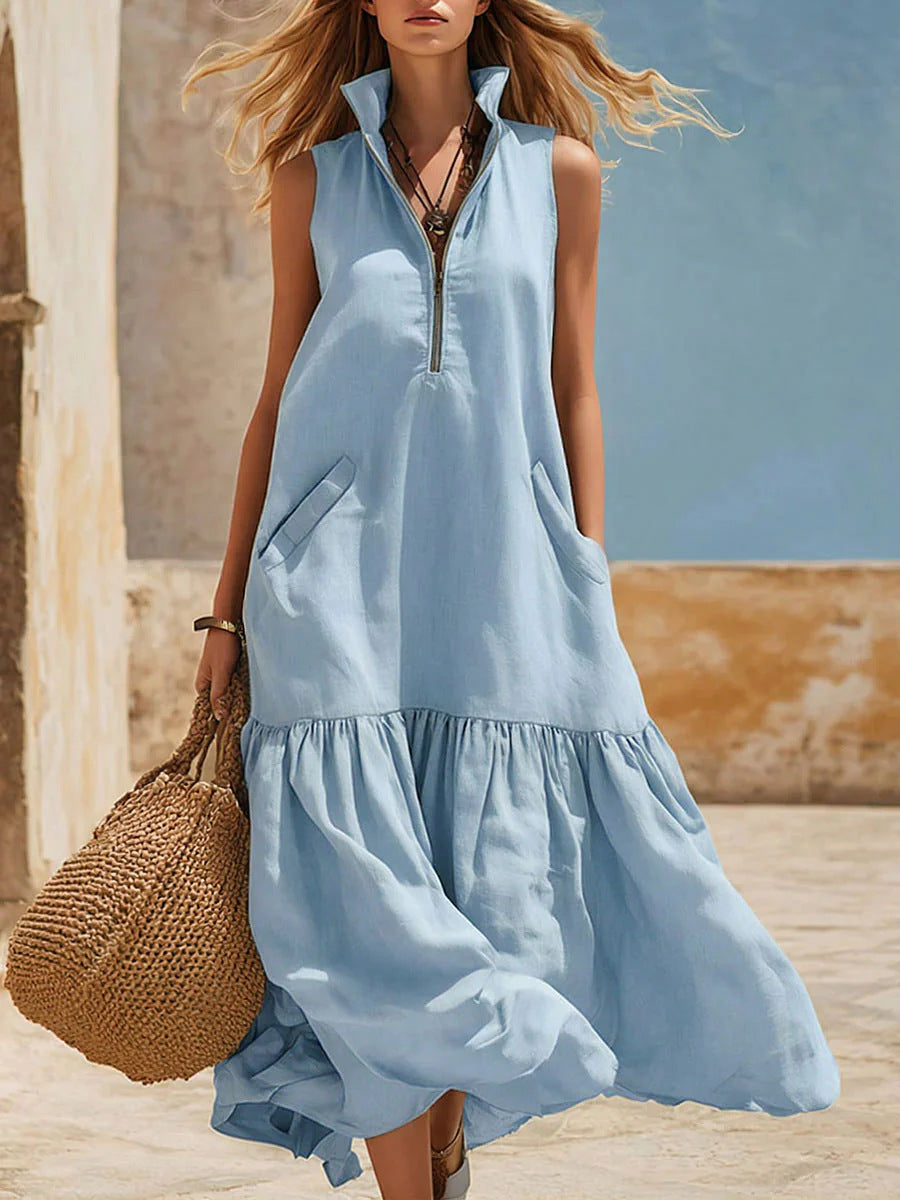 Resort-style Loose Casual Dress For Women