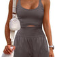 Outdoor Sports Women's Shorts Vest Casual Jumpsuit