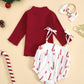 Baby Girl Christmas Suit Long Sleeve