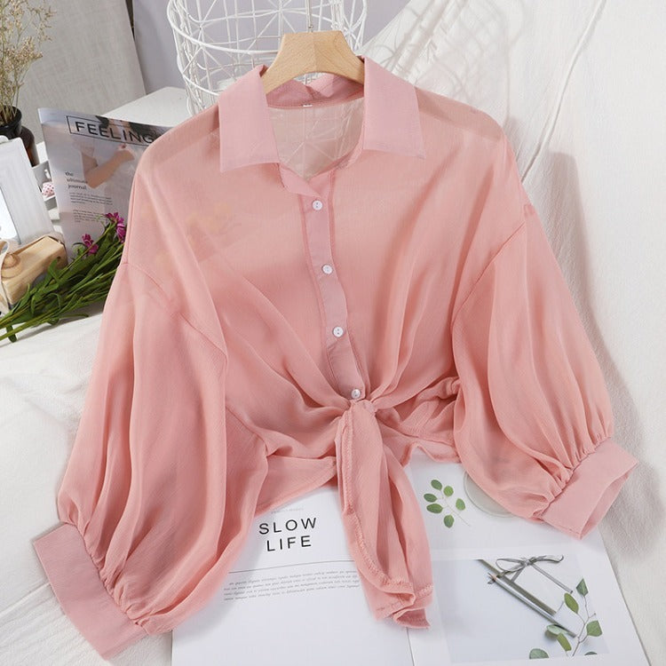 Students Wear A Small Shawl Outside The Air-conditioned Shirt