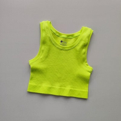 Seamless Single-layer Sports I-shaped Vest Women's Quick-drying Running