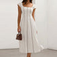 Women's Fashionable Printed Sexy Backless Slip Dress