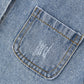 Two-piece Baby Girl Big Lapel Shirt Denim Strap Skirt