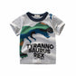 Version coréenne du nouveau t-shirt d'été à manches courtes pour garçons