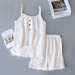 Women's Gauze Shorts Household Clothing Loose Set