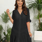 Women's Beach Cover-up V-neck Flounce