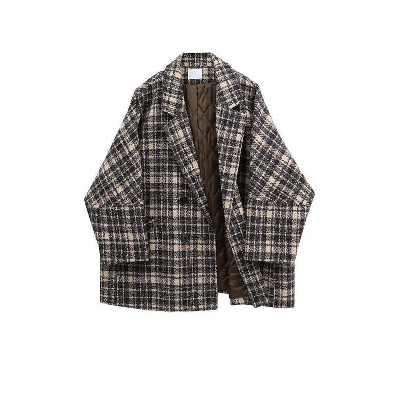 Women's Long Slouchy Woolen Coat