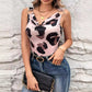 Womens Casual And Trendy Leopard-print Camisole