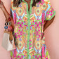 Fashion Geometry Pattern Printed Dress Women