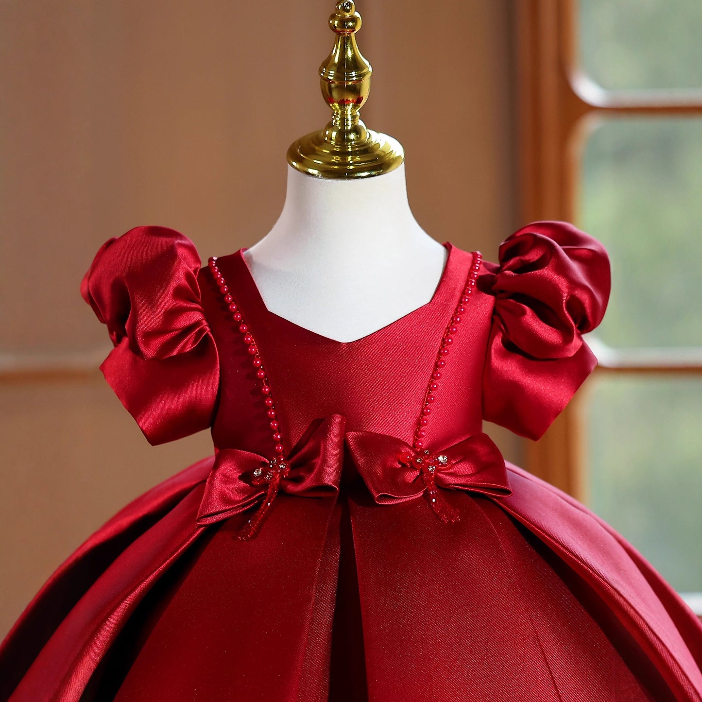 Girls Birthday-year-old Evening Dress Light Luxury Princess Dress