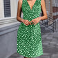 Chest Kinked Pleated Waist Tight Slimming Dress