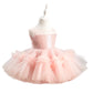 Children's Sequined Sleeveless Girl Princess Dress