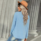 Women's Waffle Top Knit Shirt