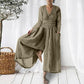 Casual Loose Long Sleeve Jumpsuit Women