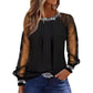 Women's Fashion Personality Mesh Top T-shirt