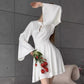 Women's V-neck Waist-tight Party Skirt