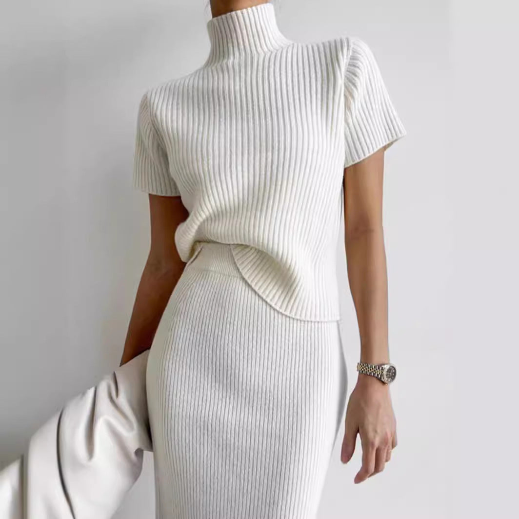 Slit Sheath Skirt Skirt Suit