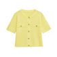 Short-sleeved Knitted Top Mini Skirt Suit