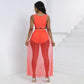 Women's Wear Vest Skirt Shorts Three-piece Set