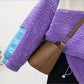 Pull ample à capuche en laine de style coréen pour femme