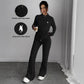Fashion Women's Wear Casual Long Sleeve Pants Two-piece Set